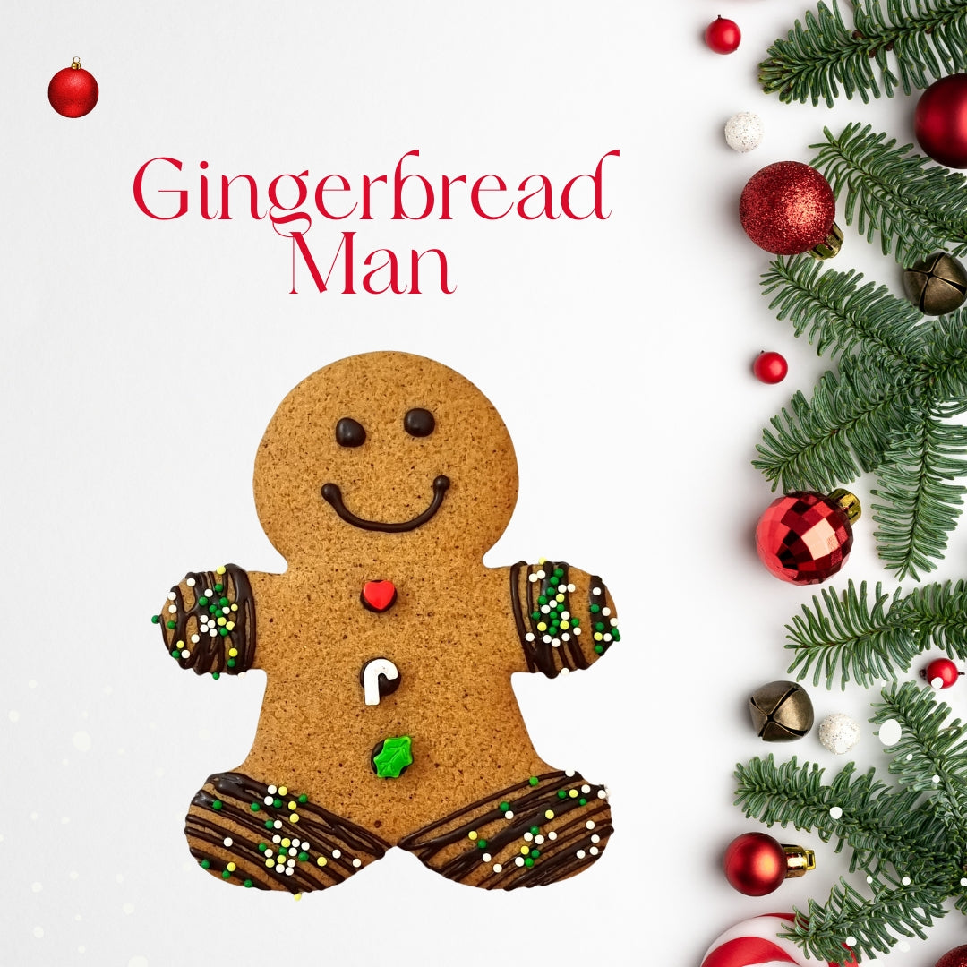 Christmas Gingerbread Man /Butterbread Man (Available Daily)