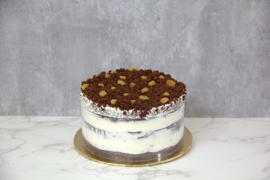 Bacardi Rum Raisin Cake - Alcohol Cake (5 days Pre-order) - SK Homemade Cakes-Small 15cm--