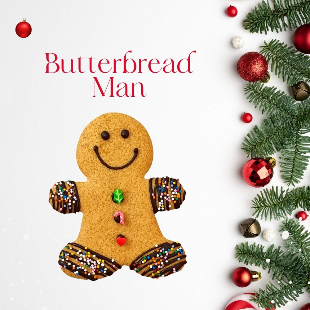 Christmas Gingerbread Man /Butterbread Man (Available Daily) - SK Homemade Cakes