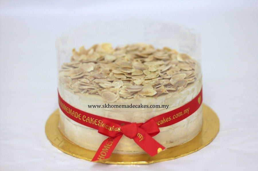 Coffee Almond Mille Crepes - 15cm Whole Cake (Available Daily) - SK Homemade Cakes