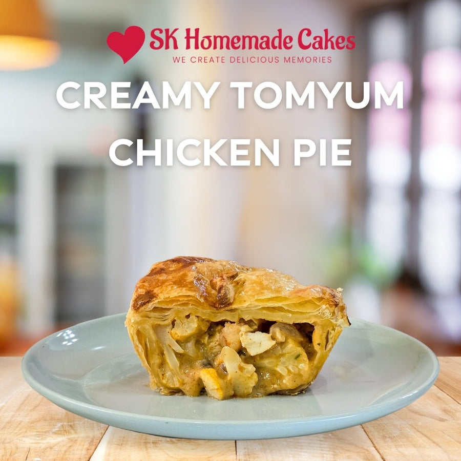 Creamy Tomyum Chicken Pie (Available Daily) - SK Homemade Cakes