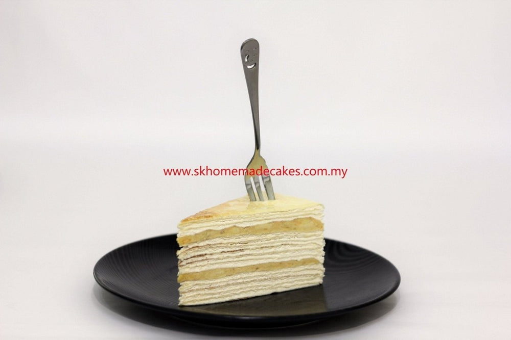 Durianlicious Mille Crepe - 20cm Whole Cake (Available Daily) - SK Homemade Cakes - Medium 20cm - 