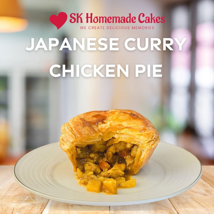 Gourmet Japanese Curry Chicken Pie (Available Daily) - SK Homemade Cakes - 1pc - 