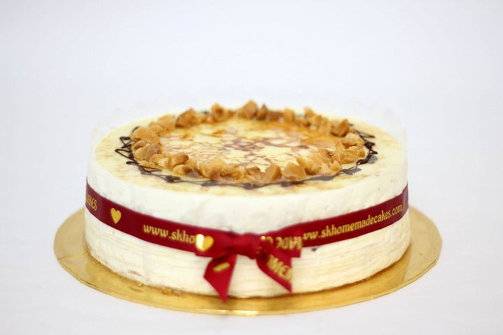 Macadamia Mille Crepe - Whole Cake (5-days Pre-order) - SK Homemade Cakes-Small 15cm--