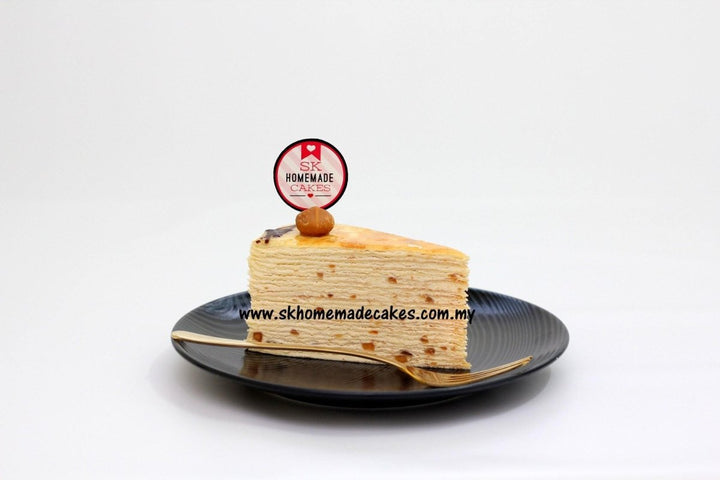 Macadamia Mille Crepe - Whole Cake (5-days Pre-order) - SK Homemade Cakes-Small 15cm--