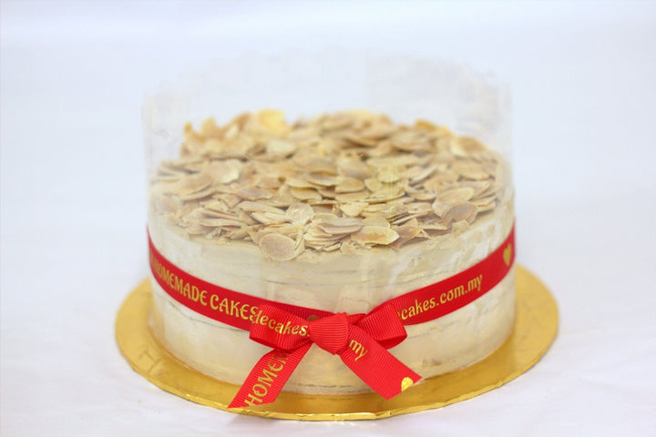 Almond Tiramisu Mille Crepe - 20cm Whole Cake (Available Daily) - SK Homemade Cakes-Medium 20cm--